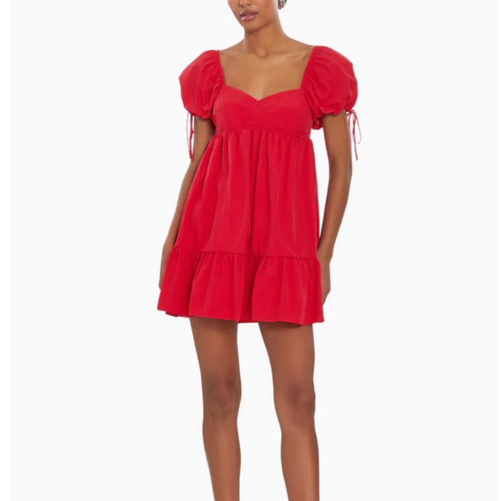 Amanda Uprichard Red Mini Dress